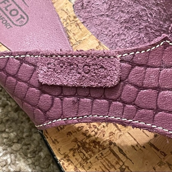 Fly Flot made in Italy leather sandals with synthetic soles womens size 36 - Picture 3 of 9